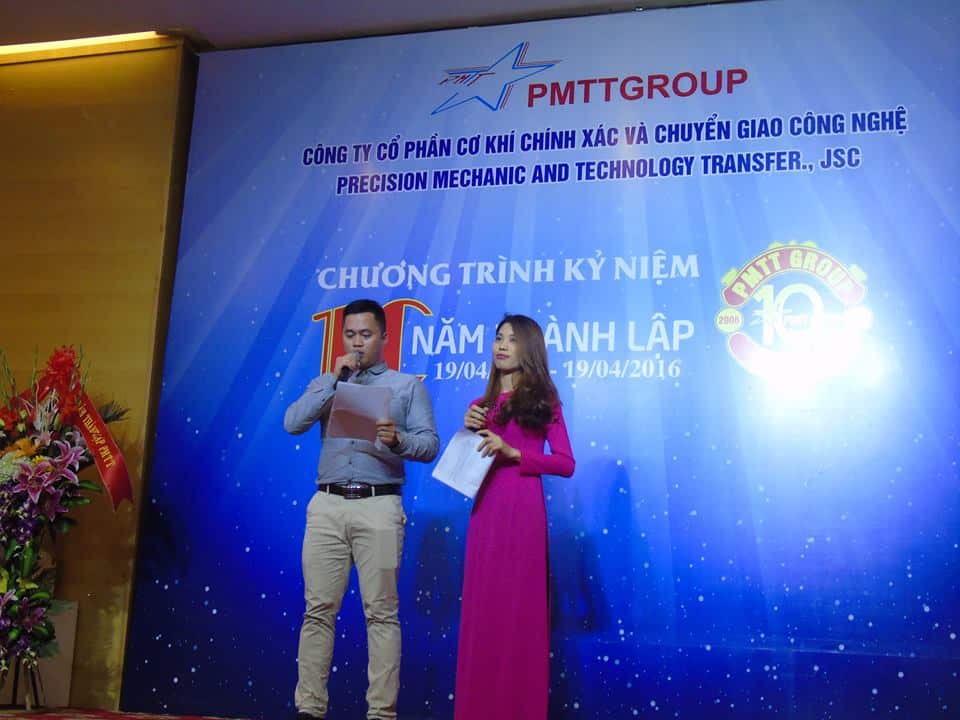 LỄ KỶ NIỆM 10 NĂM THÀNH LẬP PMTT GROUP