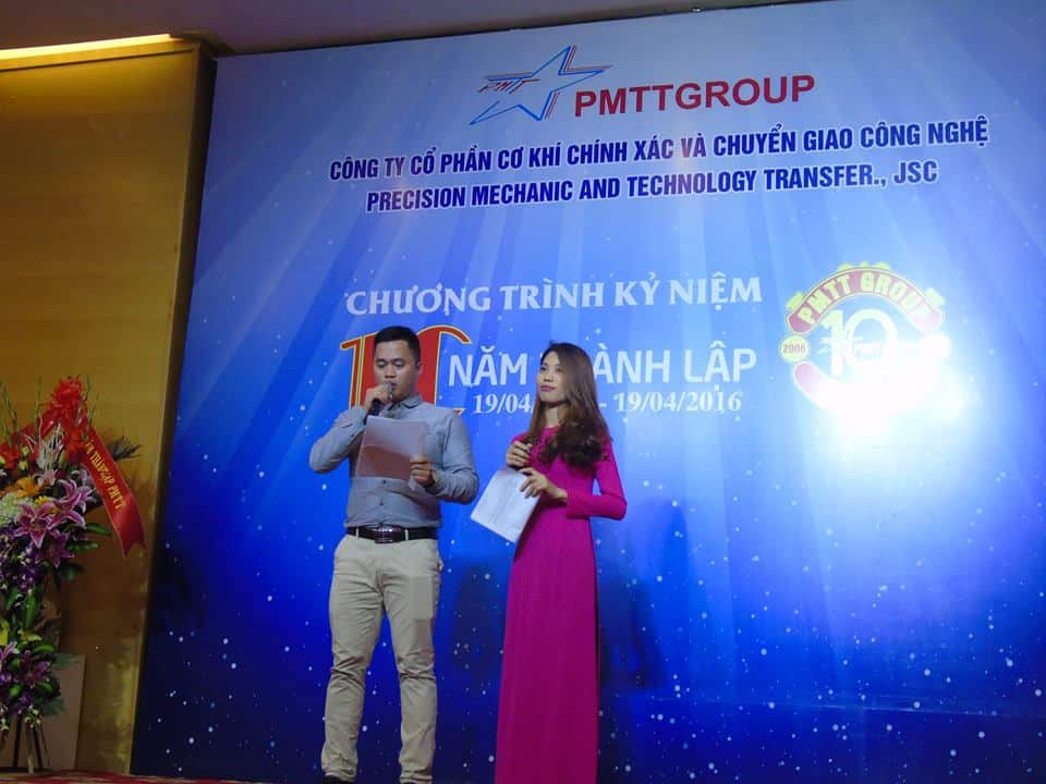 LỄ KỶ NIỆM 10 NĂM THÀNH LẬP PMTT GROUP